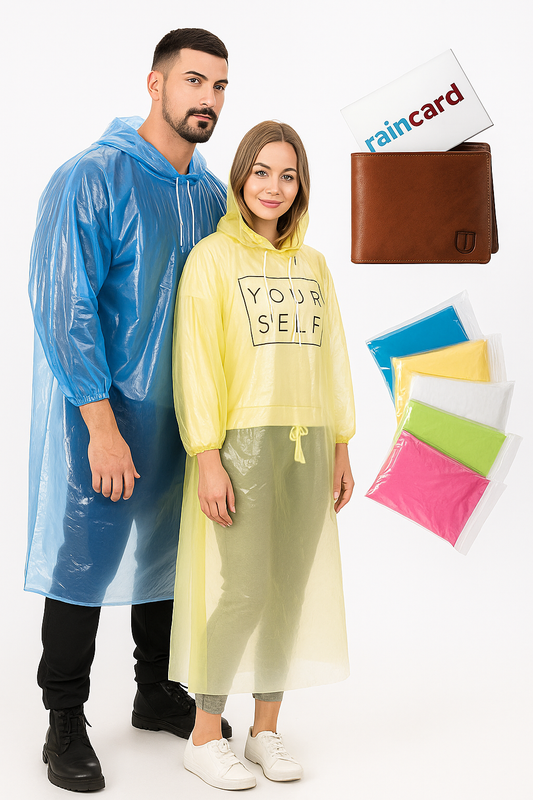 UltraLite Pocket Raincoat | Compact Raincoat for Travel, Hiking & Everyday Use